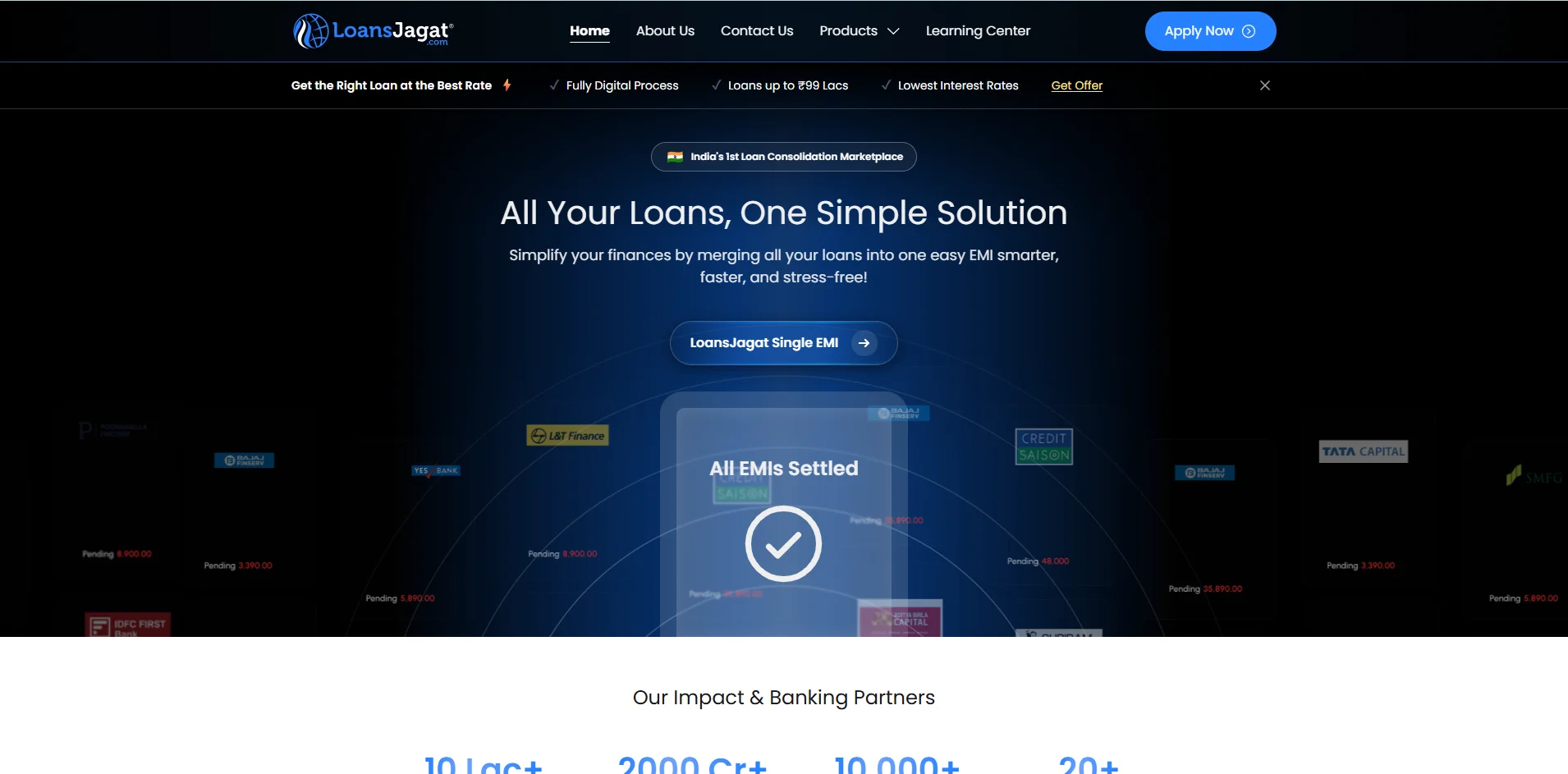 LoansJagat — website